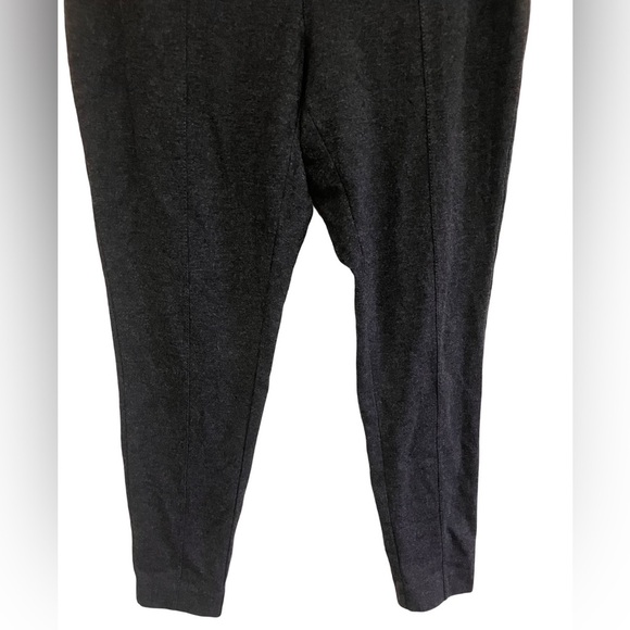 J. Jill Heathered Gray Slim Fit Ponte Leggings - Picture 6 of 7